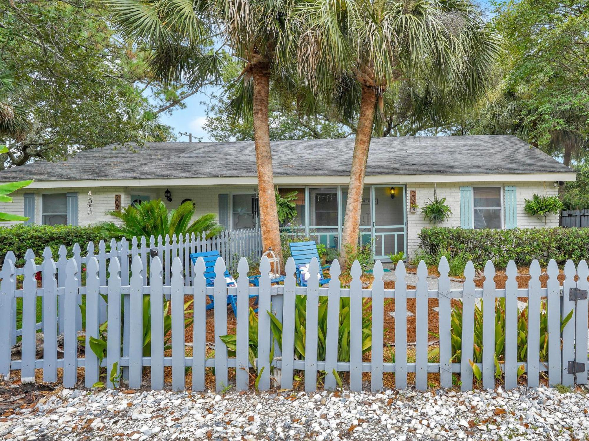 Salt Palms Cottage Tybee Island Buitenkant foto